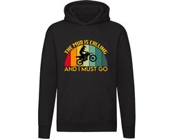 Mud Is Calling And I Must Go Heren T-shirt - natuur - scooter - motor - mountainbike - motorcross - hobby - bergen - modder - sporten