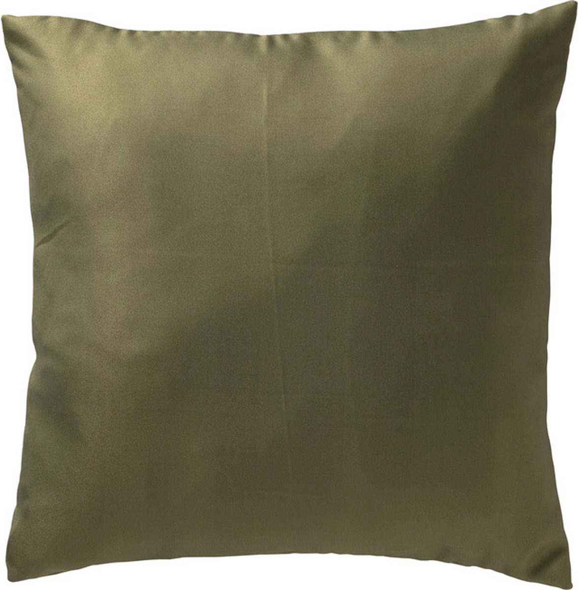 Textino SUN - outdoor kussenhoes 45x45 cm - waterafstotend en uv-bestendig - Olive Branch - groen Olijfgroen