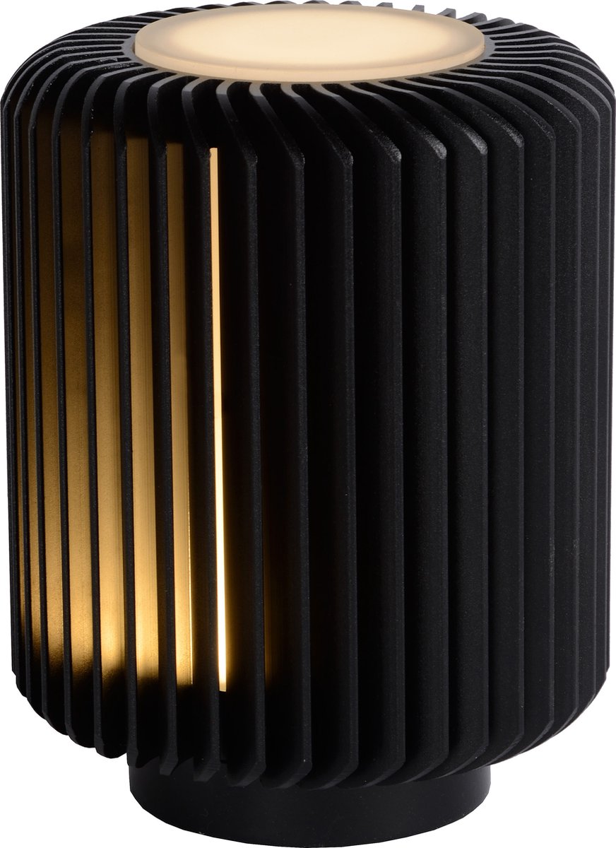 Lucide TURBIN Tafellamp - Zwart
