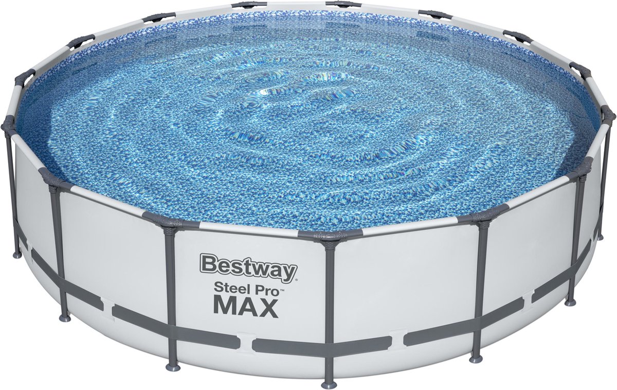 Bestway Steel Pro MAX pool set with filter pump - Ø 457 x 107 cm