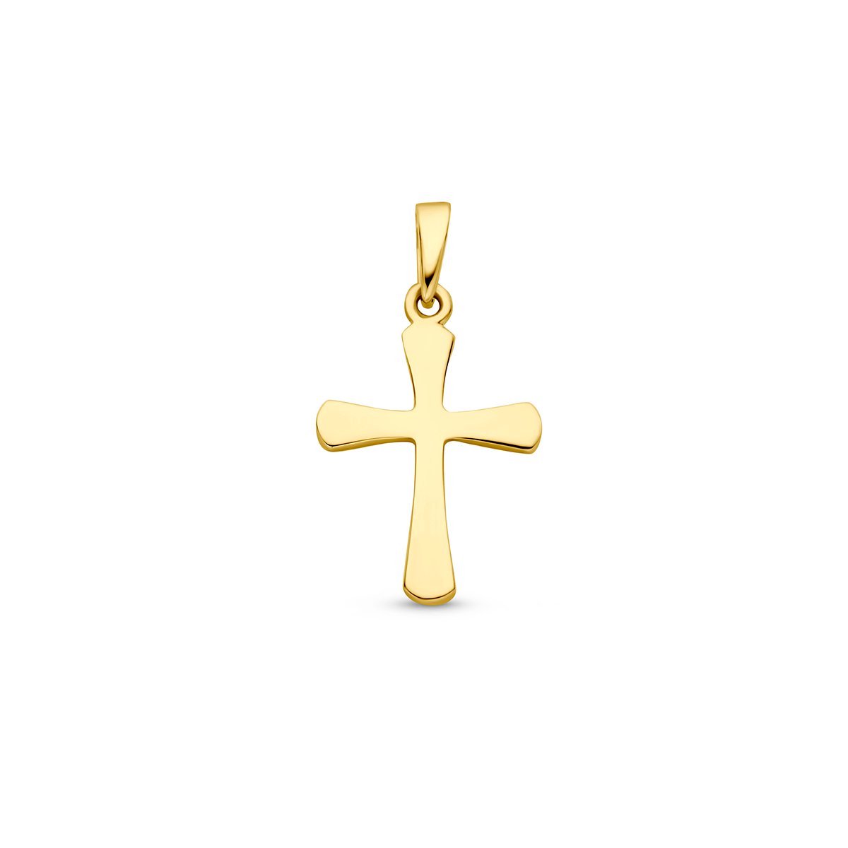 14K geelgoud hanger kruis 4029490