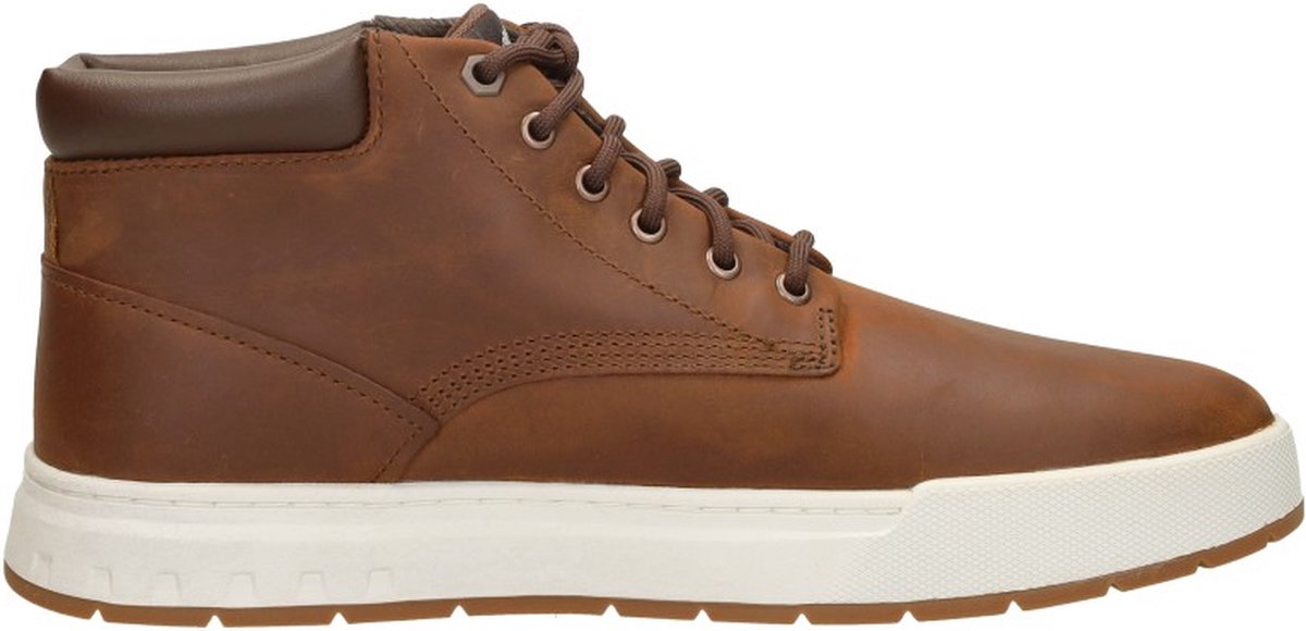 Timberland Maple Grove Mid Lace Up Sneakers Heren Bruin