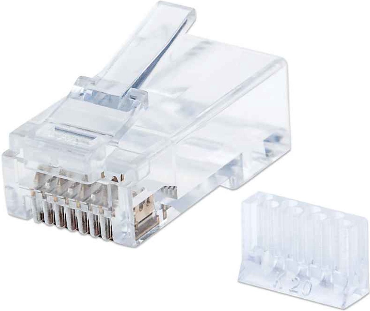 Intellinet Cat6 modulaire RJ45-stekkers UTP – 90 stuks