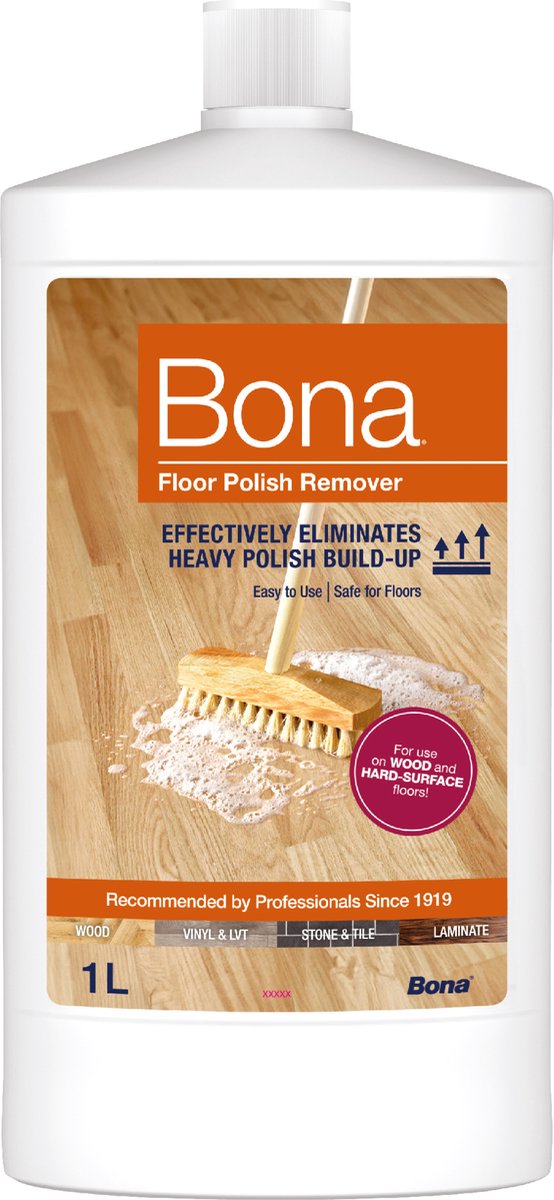 Bona Polish Remover - Houten Vloeren - Parketvloer - 1 Liter