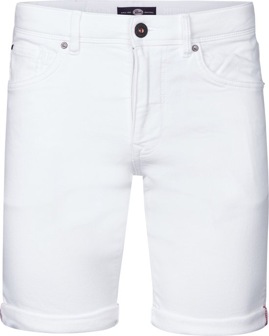 Kendindza Bermuda voor heren, 3/4 korte broek met elastische tailleband, beige, L