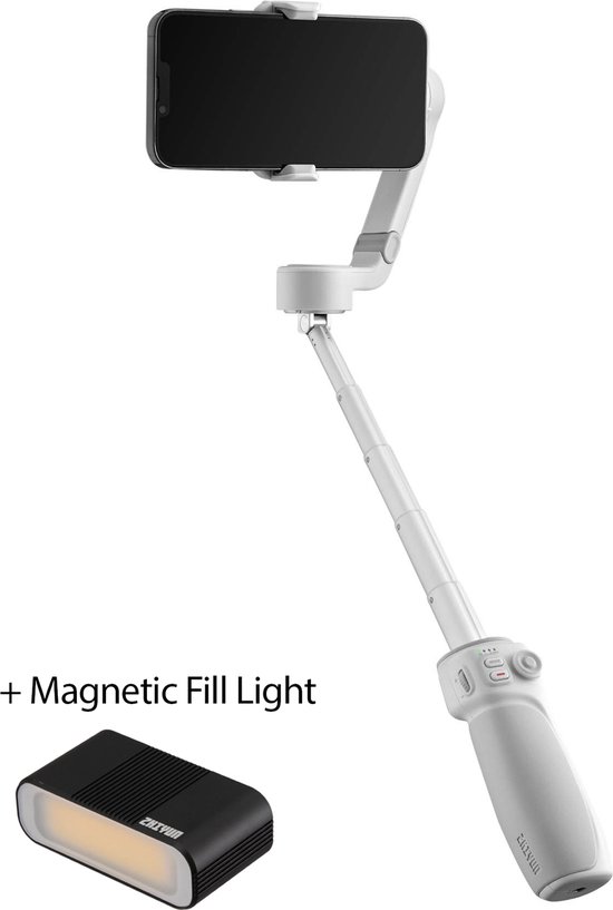 Zhiyun Smooth Q4 Standard | Gimbal Stabilizer | Voor Smartphones | Incl. Magnetic Fill Light