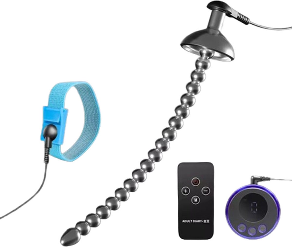 Goedkoopste Elektrische Urethrale Penis Plug - Stimulatie met Elektroshock en Afstandsbediening