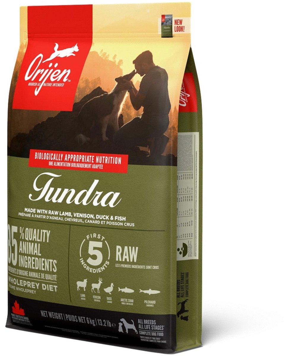 Orijen Tundra Dog Whole Prey - Hondenvoer - 6 kg
