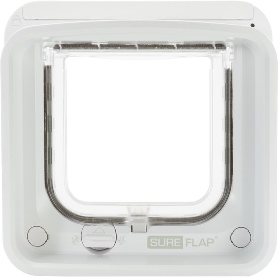 SureFlap Microchip Kattenluik Connect M - Wit - 14 x 12 cm