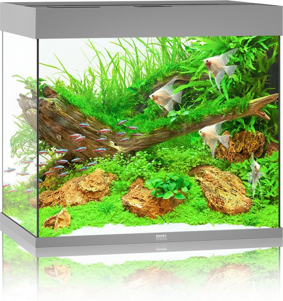 Juwel Aquarium Lido 200 Led 71x51x65 cm - Aquaria - Grijs Ca. 200 L