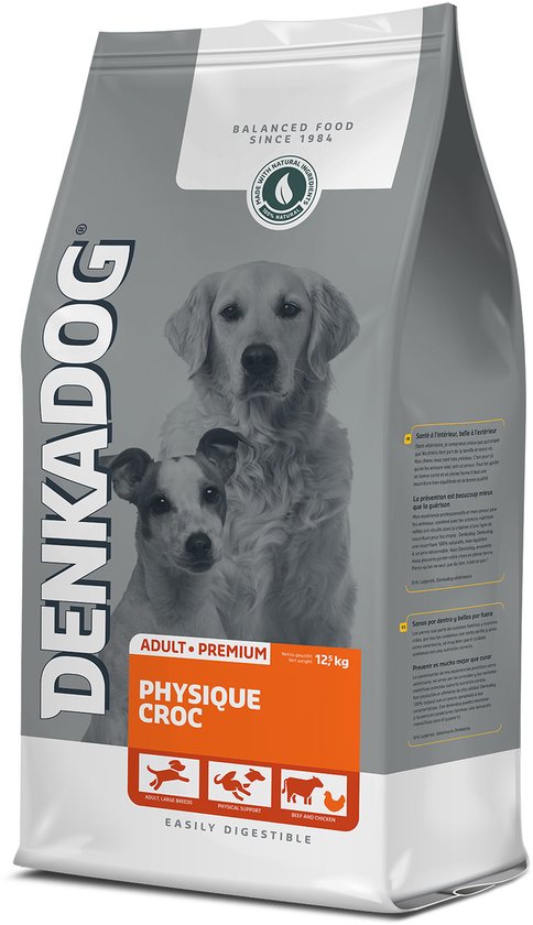 Denkadog Hondenvoer Physique Croc - 12,5 kg