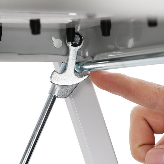 Opvouwbare trapladder - Kruk - Hoge opstapkruk - 150 kg laadvermogen - 46,5 cm x 90 cm x 4 cm