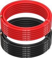 VEVOR Câble D'Extension De Panneau Solaire, 30,48 M, Calibre