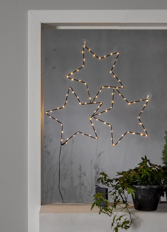 Figurine décorative Stella Light de Star Trading, 90 ampoules LED 3 W