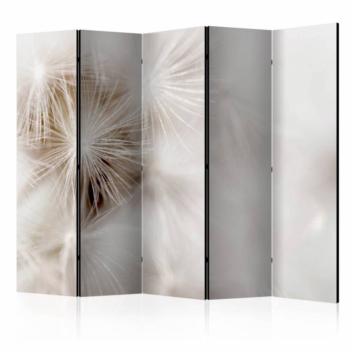 Vouwscherm / Kamerscherm - Subtiliteit 225x172cm , gemonteerd geleverd, dubbelzijdig geprint