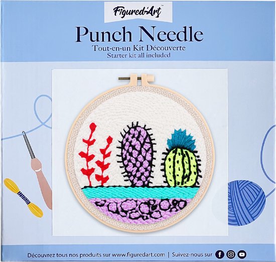 Kit D'aiguilles à Poinçonner Multicolores Hillfolk | Pour Le Travail Du Cuir, Feutre, Perles