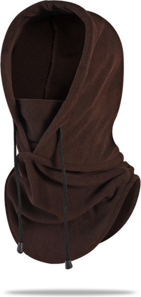 Bovista Wintermuts Heren Dames Volwassenen Muts Ski Mask Bivakmuts Balaclava Ski Masker Face Mask Full Face Mask Winter Masker Anit Wind Koffie Bruin