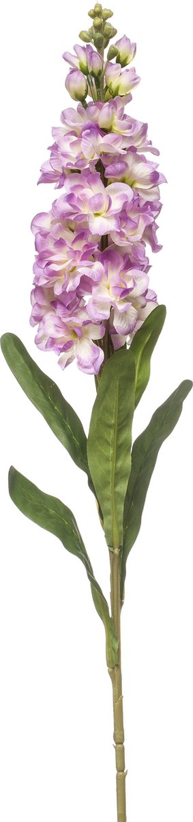 Emerald Kunstbloem Violier 80cm lila - Kunstplant voor binnen