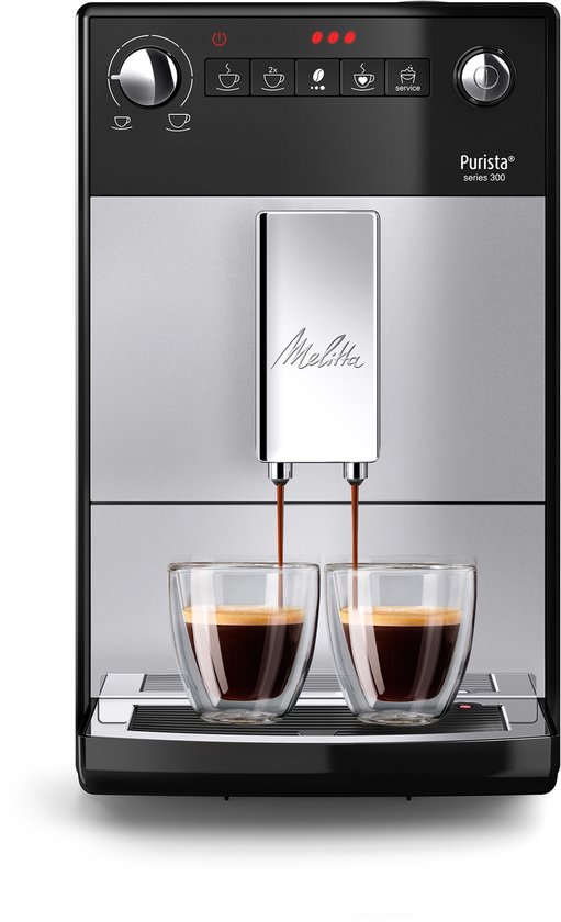 Melitta Purista volautomatische Espressomachine F23/0-101 zilver