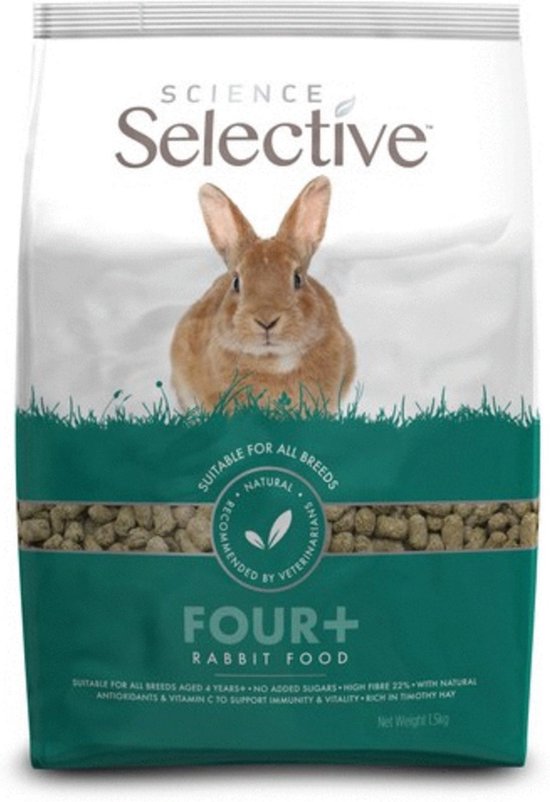 Supreme Science Selective Konijnenvoer - Voor konijn 4+ - 10 kg | bol