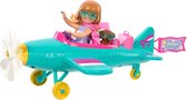 Bol.com Barbie Chelsea Beroepenpop Speelset - Piloot - Met barniepop en vliegtuig aanbieding