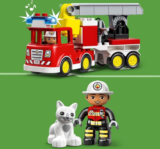 LEGO DUPLO Town 10969 Le Camion de Pompiers