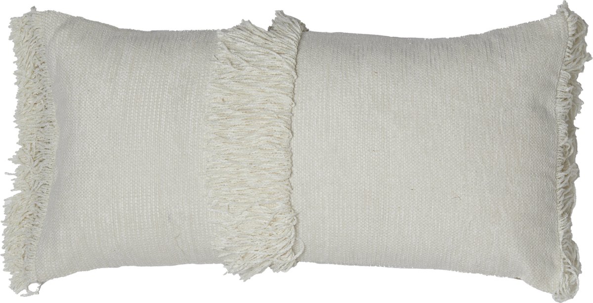 Kussen LUANI - 60x30x10cm - Wit