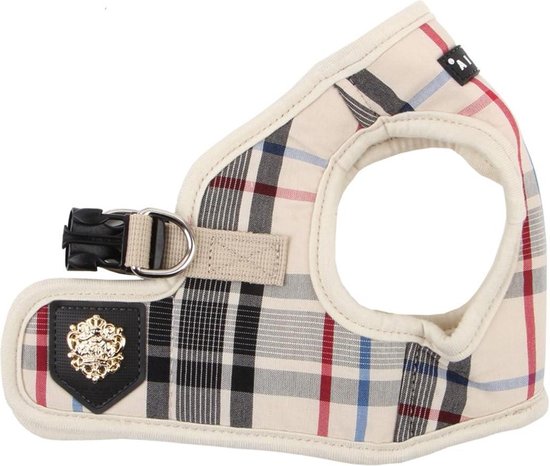 Puppia Soft Harness / Honden tuigje Model B Vivien Purple
