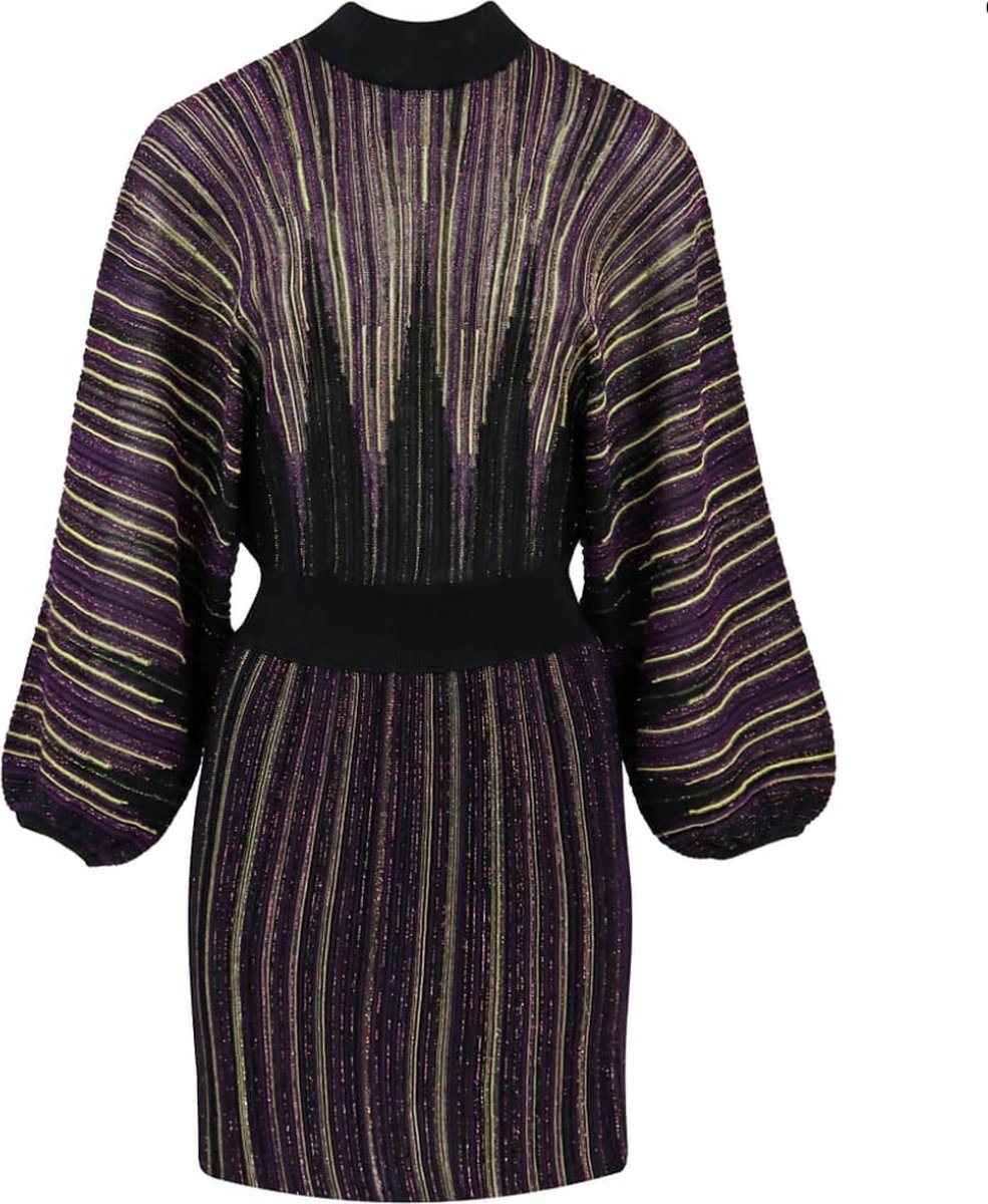 Nenette Gebreide - Jurk - Multicolour - M
