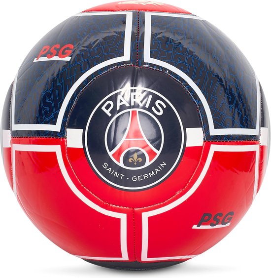 Ballon de football PSG logo couleur duo