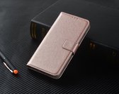 P.C.K. Bookcase-telefoonhoesje-boekhoesjes-bookmodel-plaats voor kaarten Rose-goud voor Samsung Galaxy A22 (5G)