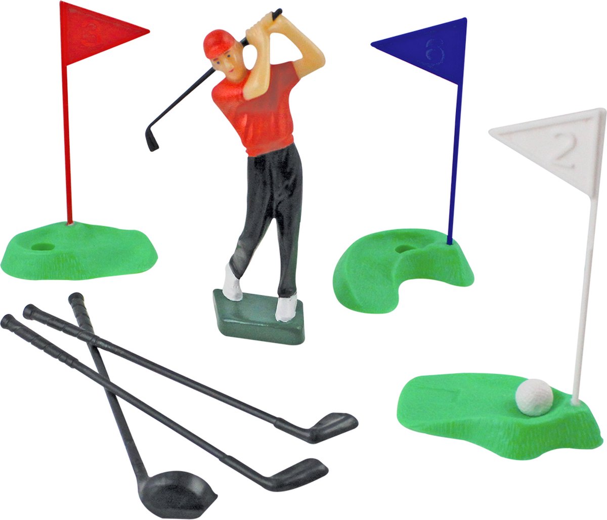 PME - Cake Topper - Golf - Set/13
