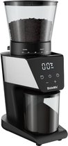 Bol.com BioloMix - Elektrische Koffie Molen - Automatische braammolen - met 30 tandwielen voor espresso-Amerikaanse koffie - Pou... aanbieding