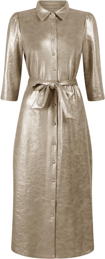 Foto: Zoso jurk gigi dresses 244 2700 gold dames maat l