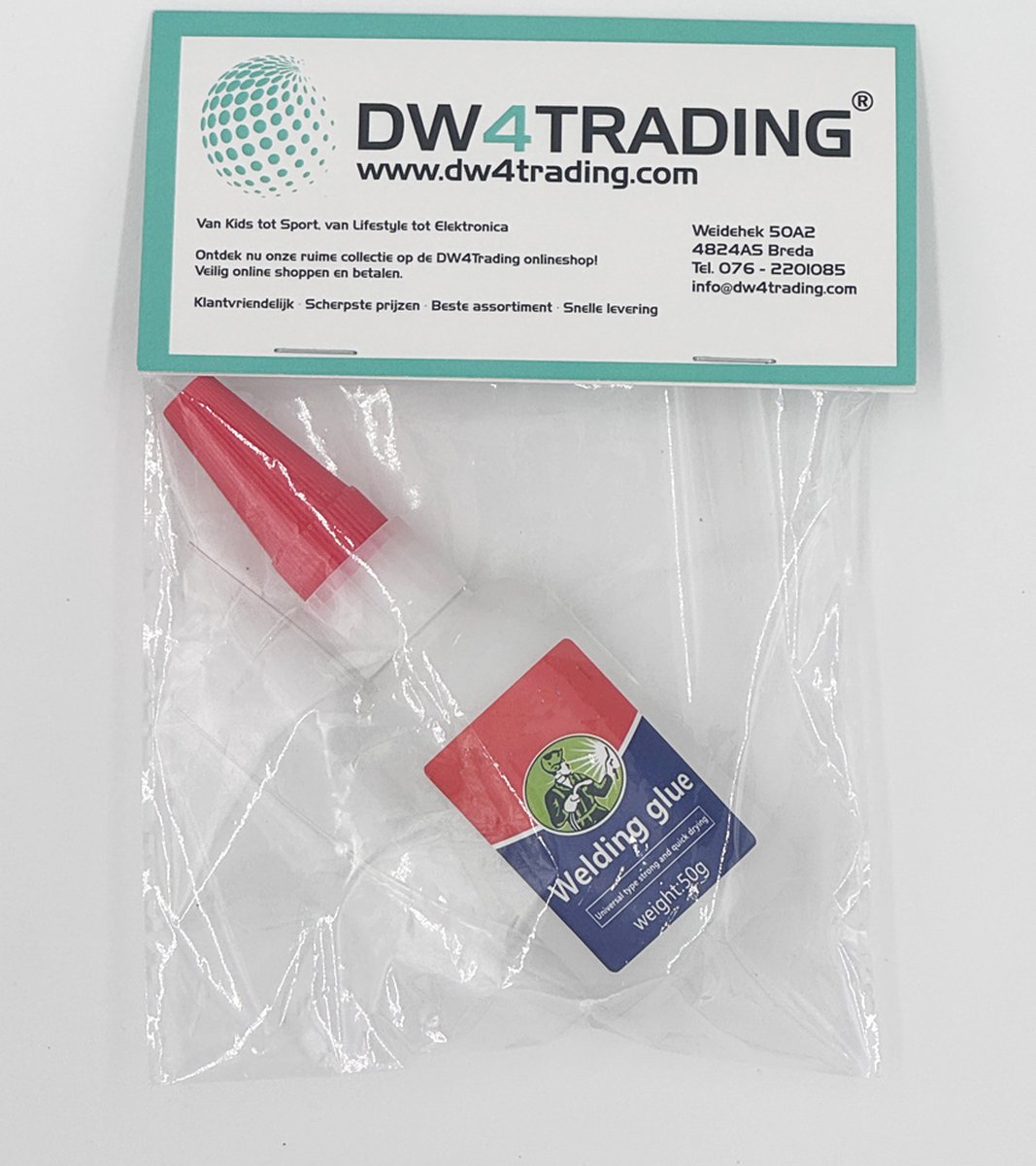 DW4Trading Industriële Superlijm 50 Gram Epoxy Resin - Welding Glue Adhesive — cadeau in Cadeau-ideeën - foto 4
