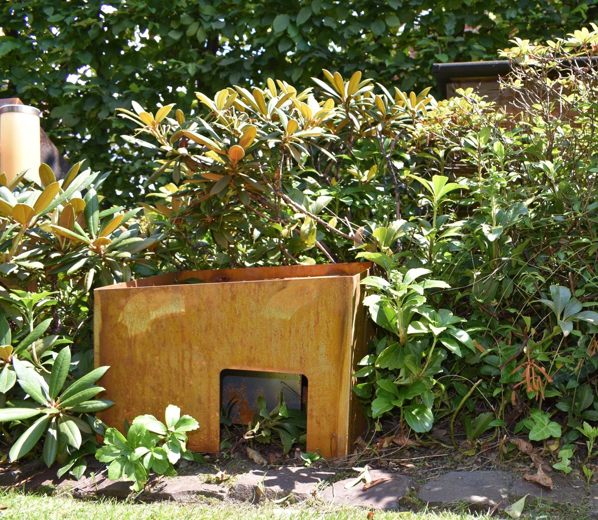 Tuinmaak Egelhuis Corten staal