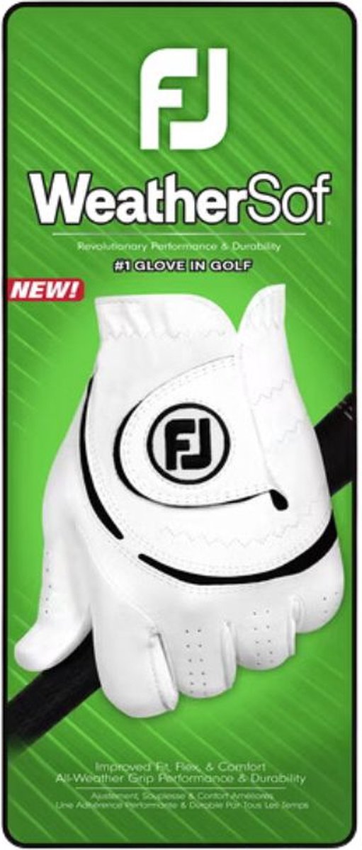 Footjoy Weathersof Handschoen Heren 2024 maat L, rechterhandschoen (linkshandige speler) van Merkloos — afbeelding 4
