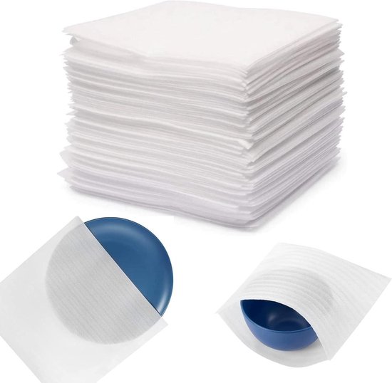Schuimfoliezakjes 100x165 mm PE foam beschermzakjes - Westland Verpakkingen