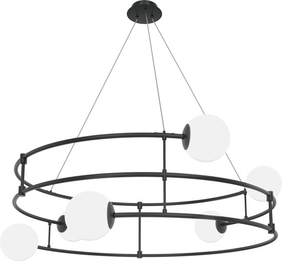Maytoni - Lampe suspendue Balance - Zwart - Ø81,2