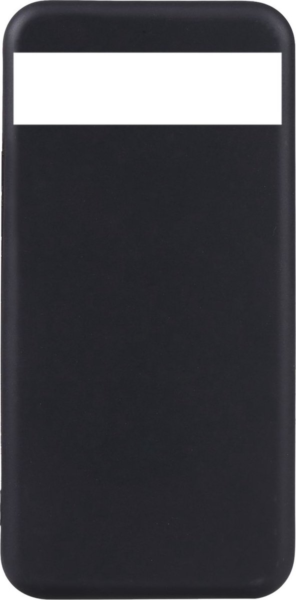 Mobigear Hoesje geschikt voor Google Pixel 8a Telefoonhoesje Flexibel TPU | Mobigear Basics Backcover | Pixel 8a Case | Back Cover - Zwart
