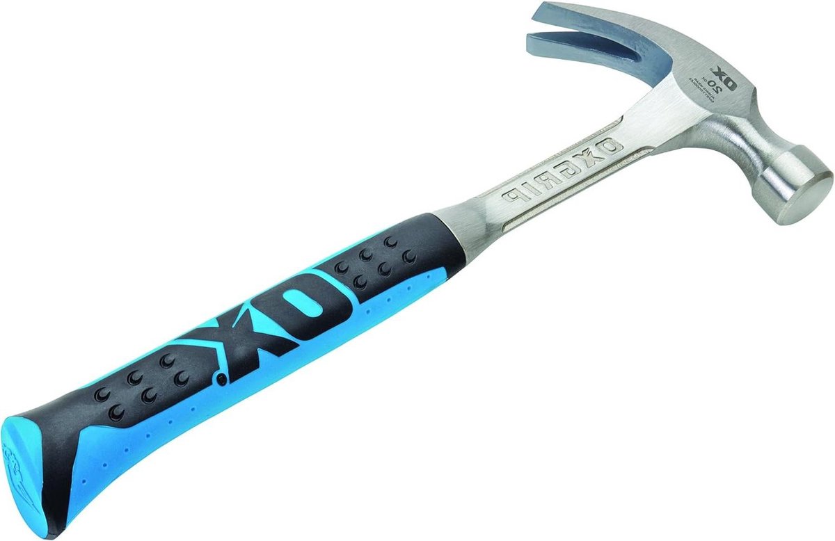 Claw Hammer 20 oz blauw Sterke OX Pro hamer met klauw