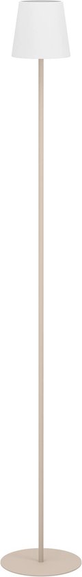 Lampadaire EGLO Fiorana / E14 - Hauteur 140,5 cm - Couleur Sable / Wit