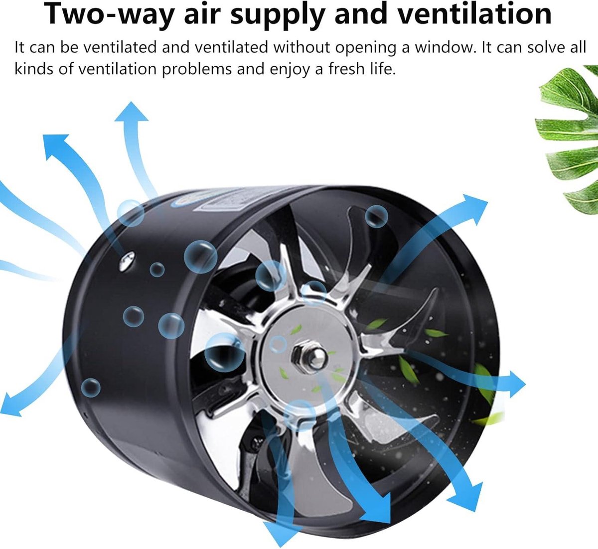 Industriële Fabricage Lucht Met Industriële High-Speed Blower Axiale Ventilatore