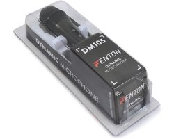 Microfoon - Fenton DM105 handmicrofoon met kabel - Karaoke microfoon - Zang microfoon