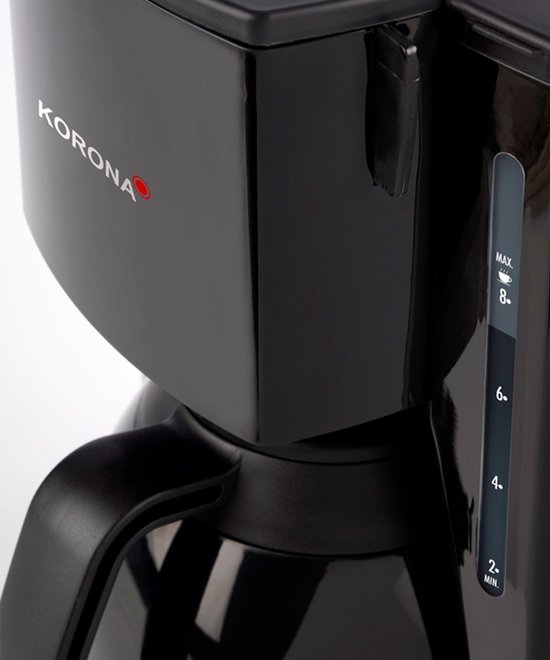 Severin KA 9306 Koffiezetapparaat Zwart Capaciteit koppen: 8 Met thermoskan, Met filterkoffie-functie kopen ? Electronic