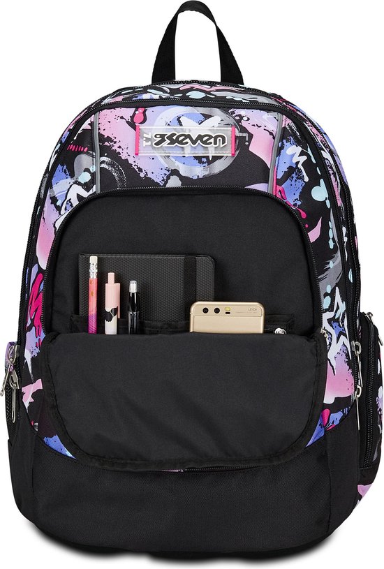 Safta - Rugzak 232 Met Trolley 805 Nanana Sparkles 22 X 28 X 10 Cm Meerkleurig 612264280