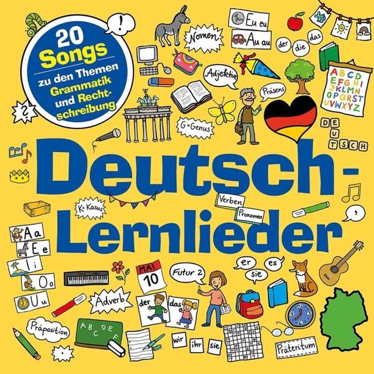 Marie & Finn - Deutsch-Lernlieder (CD)