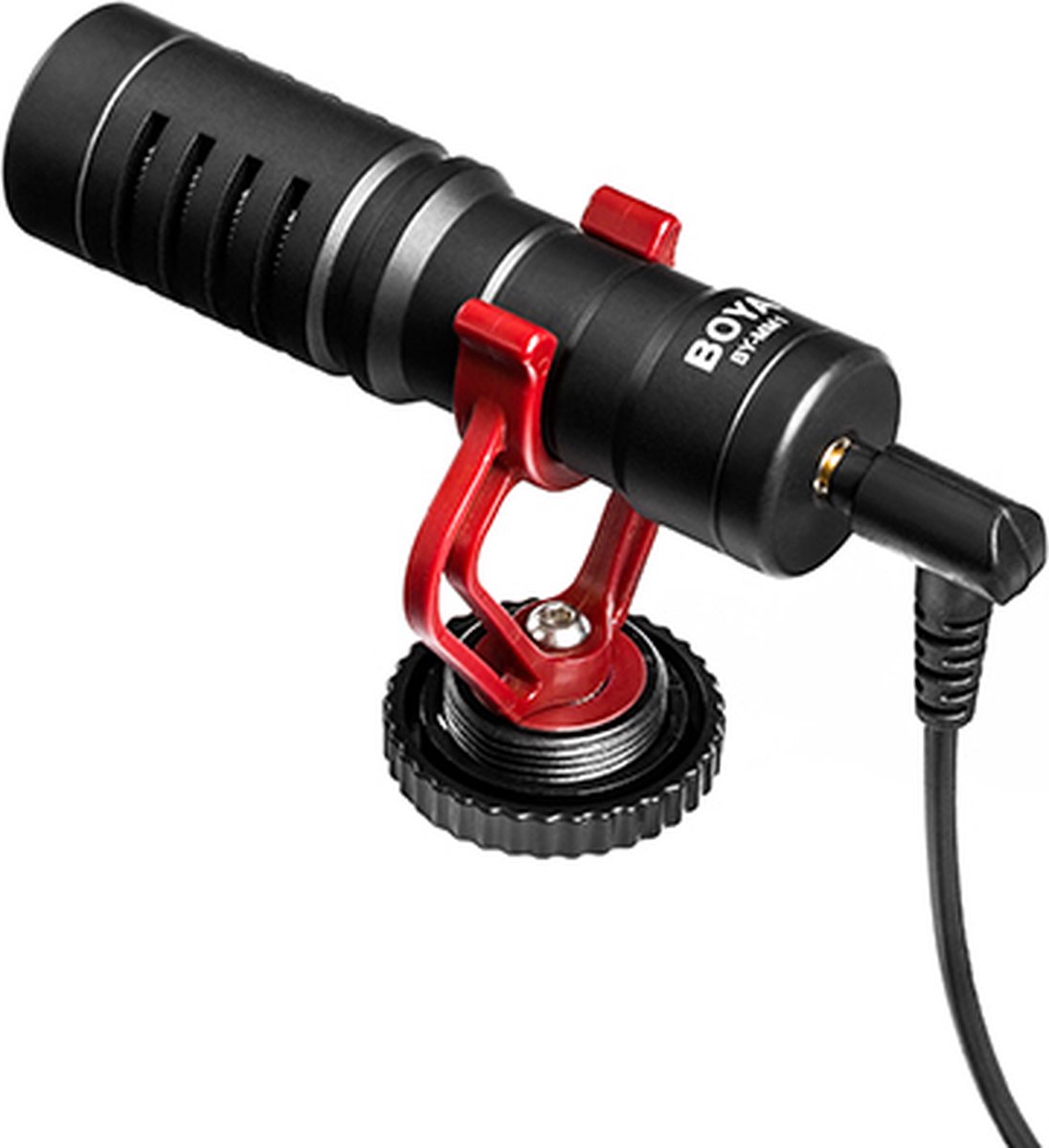 Boya BY-MM1 Shotgun Richtmicrofoon - - Voor 23.59u, morgen in huis Boya BY-MM1 Shotgun Richtmicrofoon - - Voor 23.59u, morgen in huis