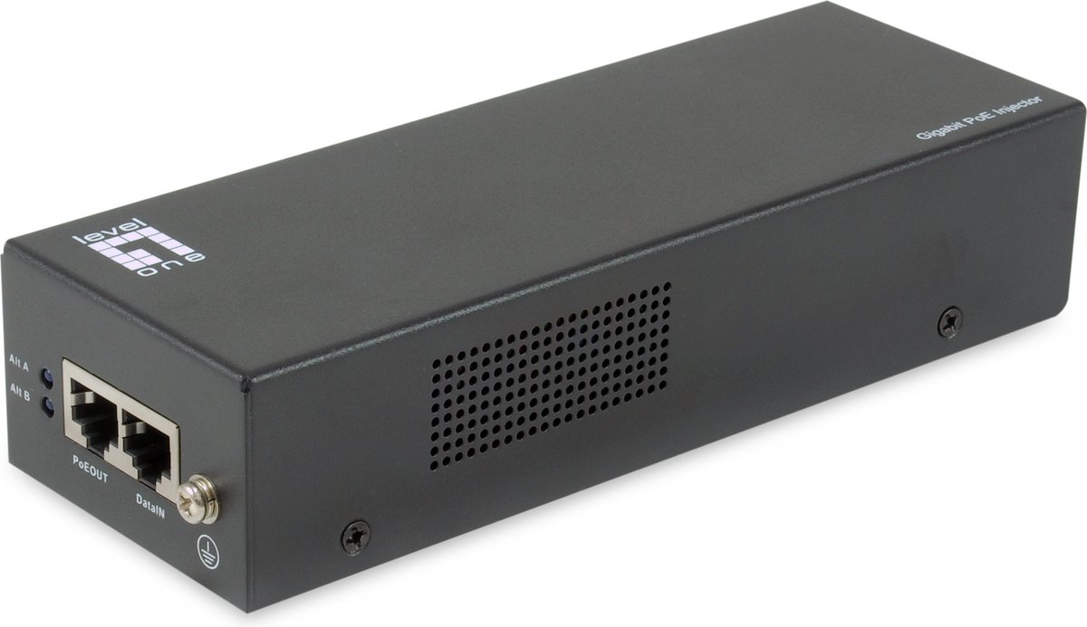 LevelOne POI-5003 PoE adapter & injector Fast Ethernet, Gigabit Ethernet