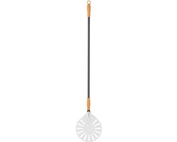 HENDI Ronde pizzaschep – geperforeerd – aluminium – 230x1200 mm